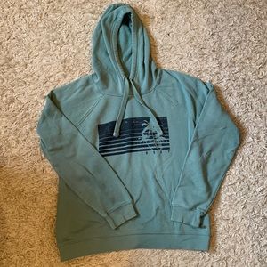 Roxy Sea Green Hoodie